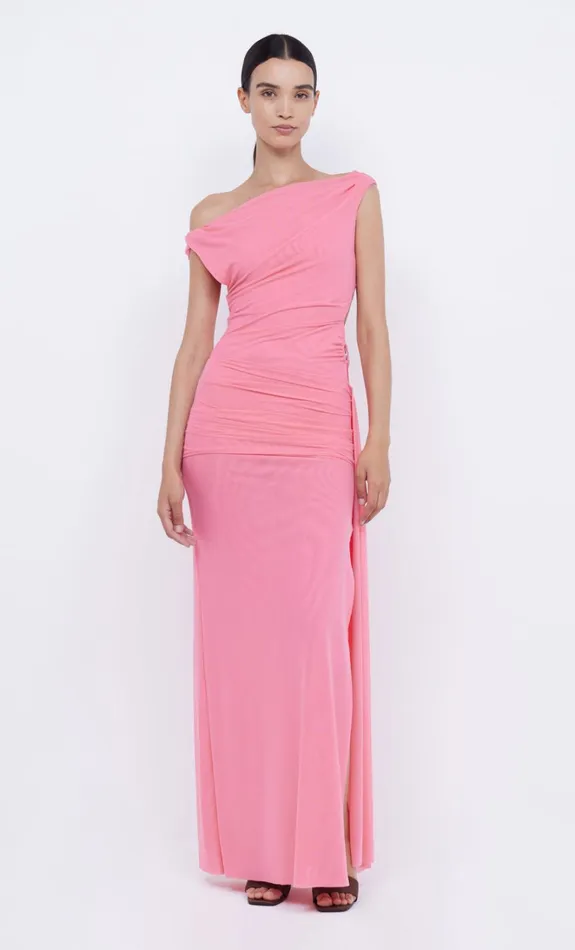Women KAILANI ASYM DRESS 8211 GRAPEFRUIT PINK Bec Bridge Maxi Dresses