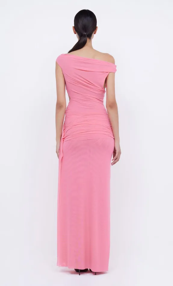Women KAILANI ASYM DRESS 8211 GRAPEFRUIT PINK Bec Bridge Maxi Dresses