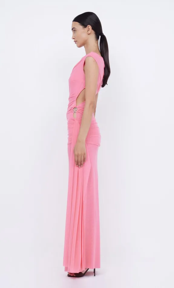 Women KAILANI ASYM DRESS 8211 GRAPEFRUIT PINK Bec Bridge Maxi Dresses