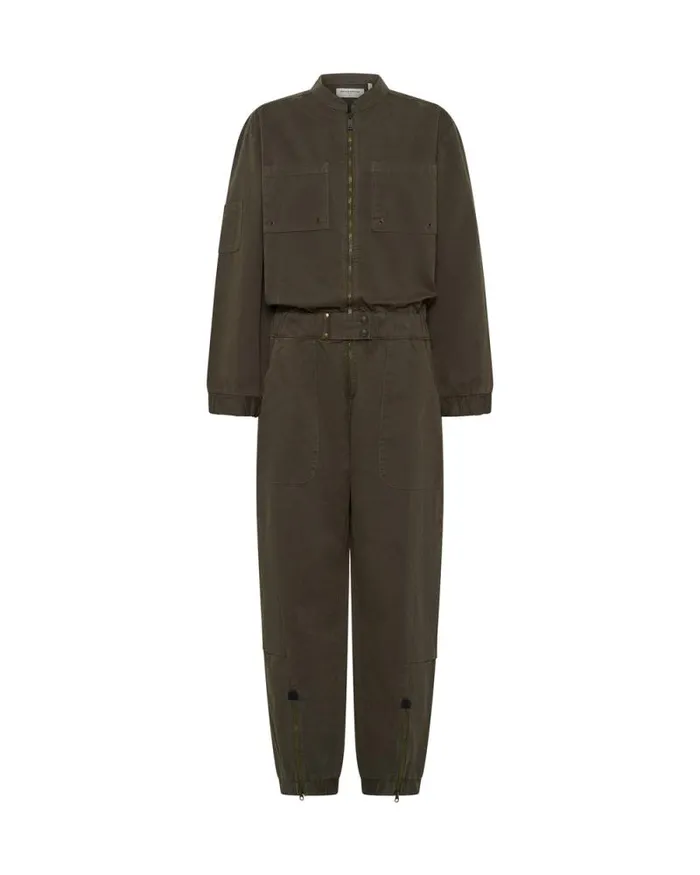 Women KHAKI DARK ROMANCE JUMPSUIT One Teaspoon Denim Jumpsuits