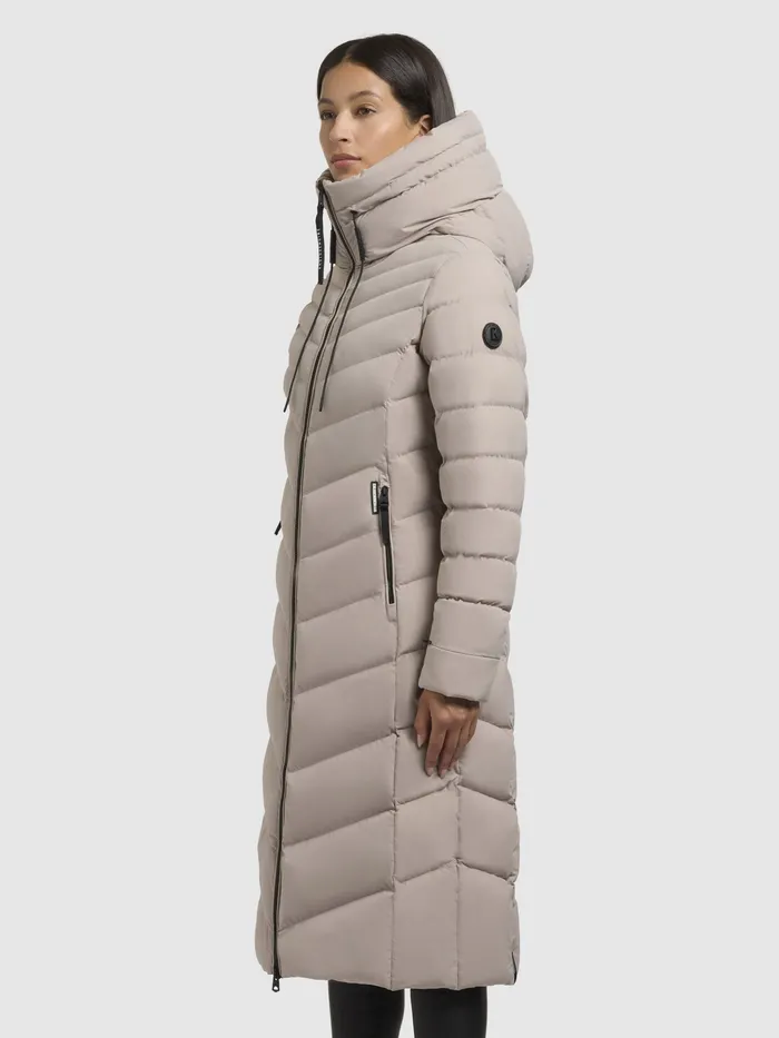 Women KHUJO Mantel STOANE Hellbeige Hellbeige Quilted Coats