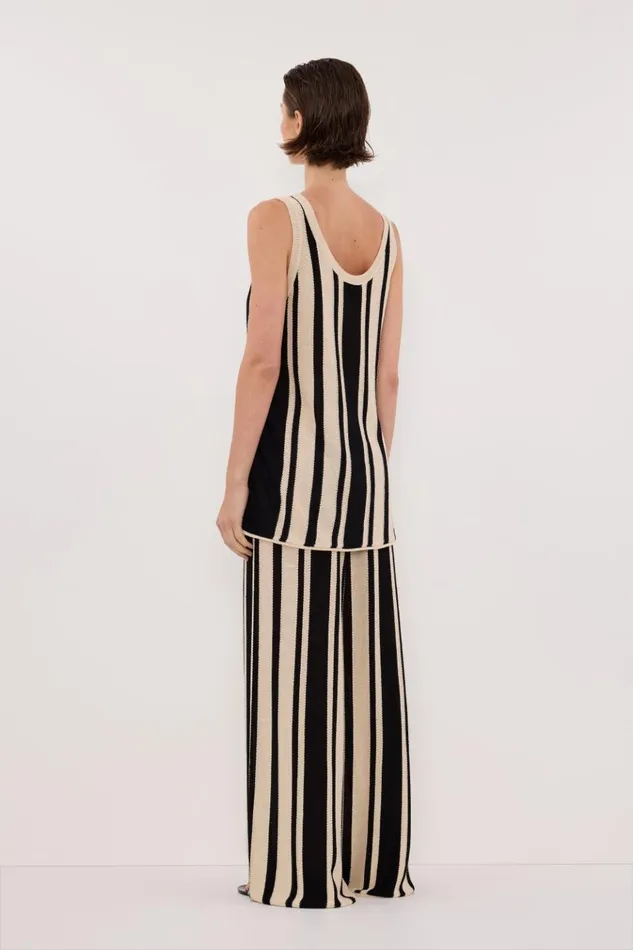 Women Knitted DISSH DELPHI STRIPE LONGLINE KNIT TUNIC