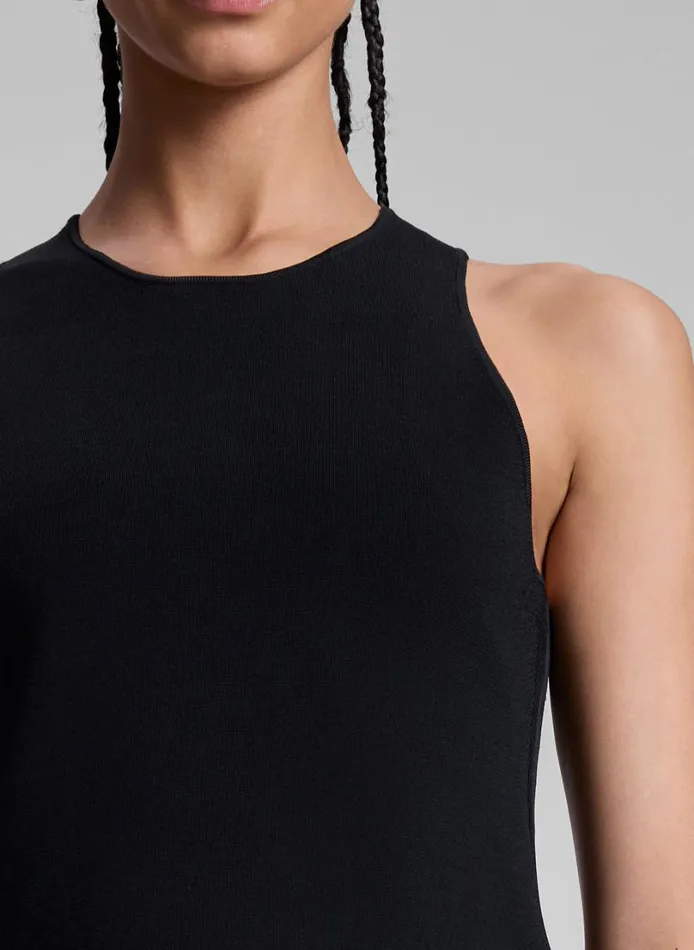 Women Knitwear ALC Belle Compact Knit Top Black