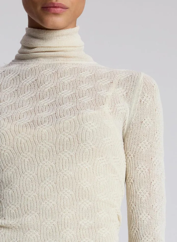 Women Knitwear ALC Jayce Alpaca Maxi Dress Cream