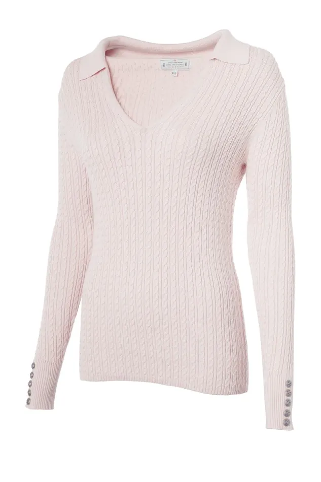 Women Knitwear Holland Cooper Ava Knit Soft Pink