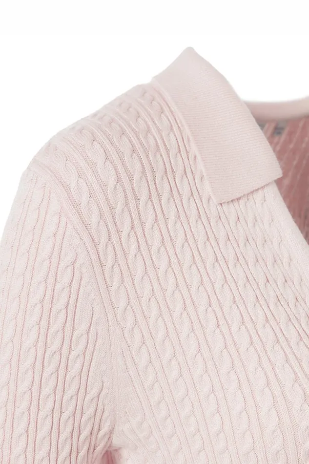 Women Knitwear Holland Cooper Ava Knit Soft Pink
