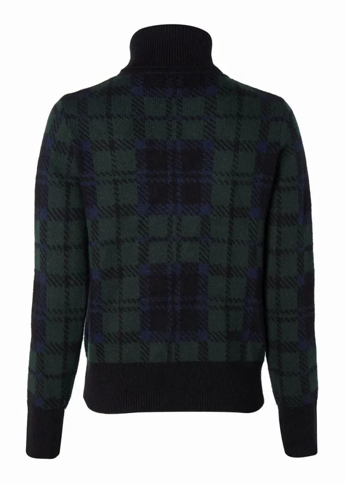 Women Knitwear Holland Cooper Heritage Knit Jumper Blackwatch Women Knitwear Holland Cooper Heritage Knit Jumper Blackwatch