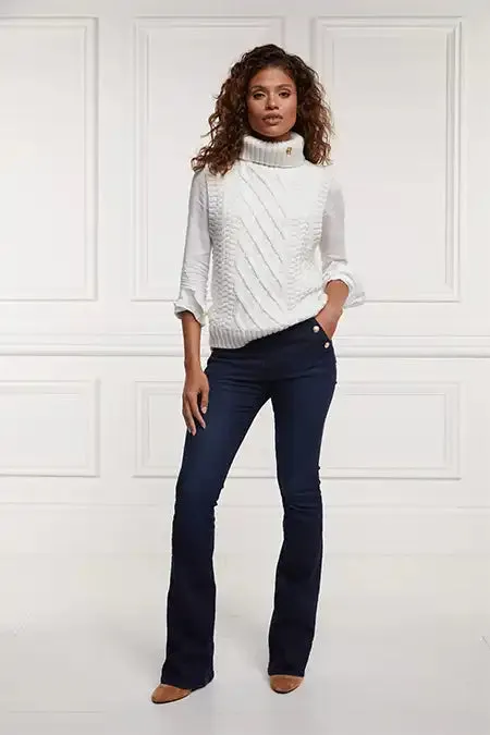 Women Knitwear Holland Cooper Sleeveless Knit Oyster