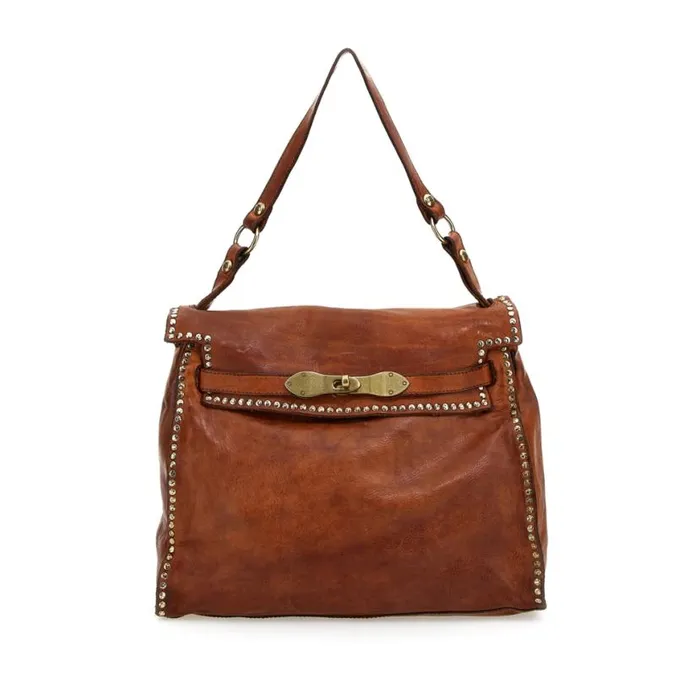 Women Kura Cognac Campomaggi ShoppersTote Bags