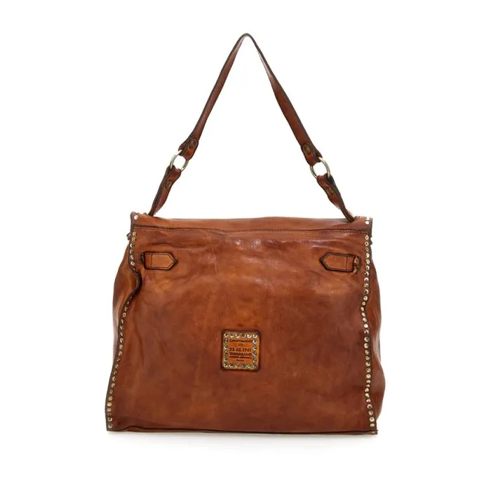Women Kura Cognac Campomaggi ShoppersTote Bags
