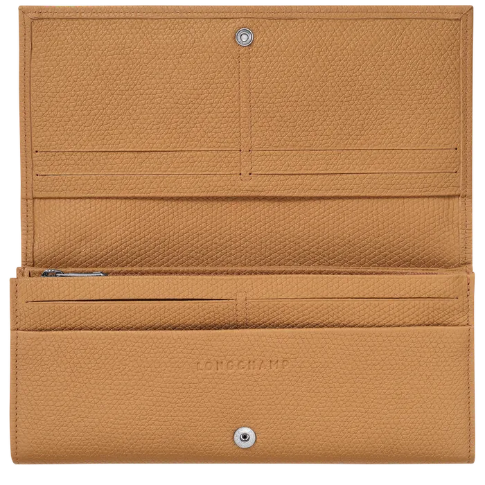 Women Le Roseau Flap wallet WalnutWalnutWalnut Wallets Longchamp Women Le Roseau Flap wallet WalnutWalnutWalnut Wallets Longchamp