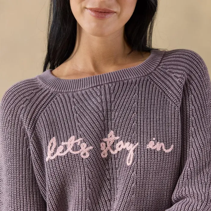 Women Let039s Stay In Sweater Violet Sundance Catalog Sweaters Women Let039s Stay In Sweater Violet Sundance Catalog Sweaters