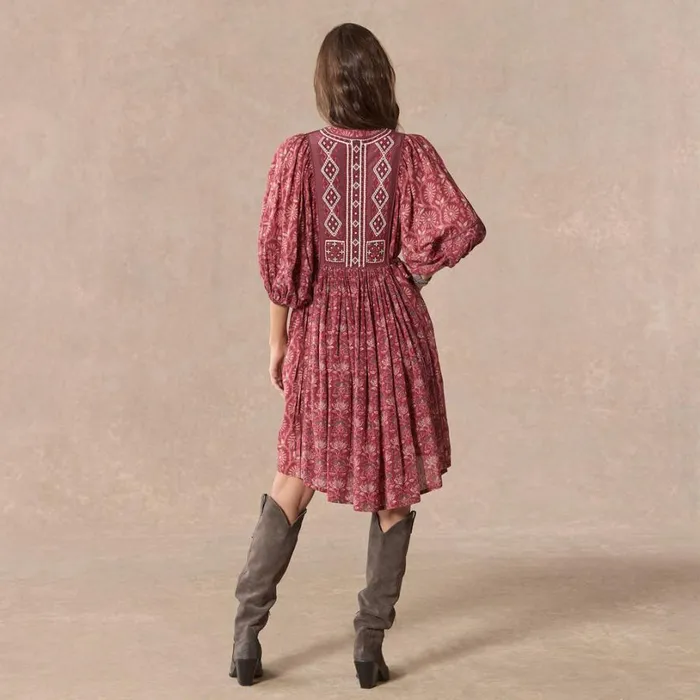 Women Lizet Dress Henna Sundance Catalog Dresses and Jumpsuits
