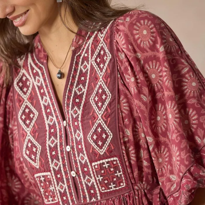 Women Lizet Dress Henna Sundance Catalog Dresses and Jumpsuits