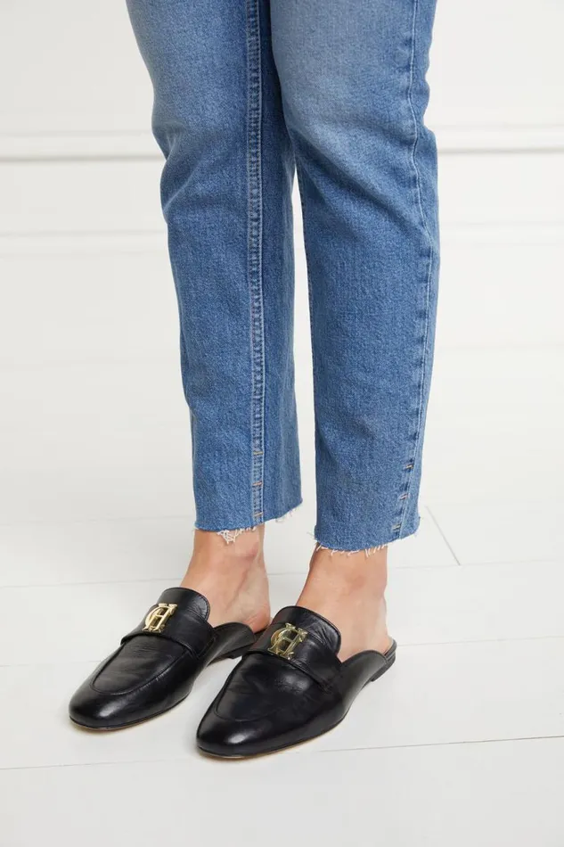 Women Loafers Holland Cooper Kingston Loafer Black