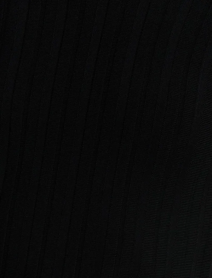 Women Long Sleeve Rib Peplum Knit Top Black BCBG Tops Women Long Sleeve Rib Peplum Knit Top Black BCBG Tops