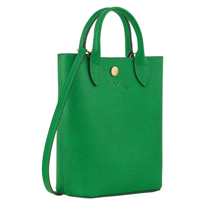 Women Longchamp pure XS Tote bag GreenGreenGreen Mini bagsHandbags