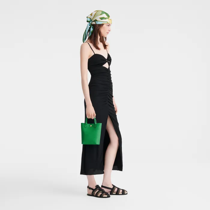 Women Longchamp pure XS Tote bag GreenGreenGreen Mini bagsHandbags