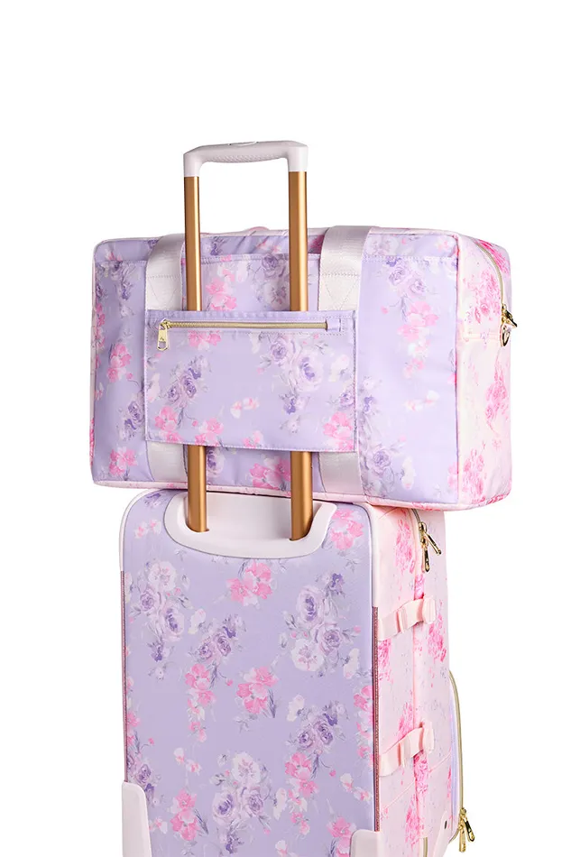 Women LoveShackFancy Bags and Travel State Wellington Weekender Happy Thoughts