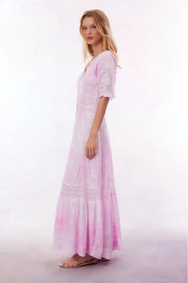 Women LoveShackFancy Dresses Minka Maxi Dress Peony Pink Women LoveShackFancy Dresses Minka Maxi Dress Peony Pink