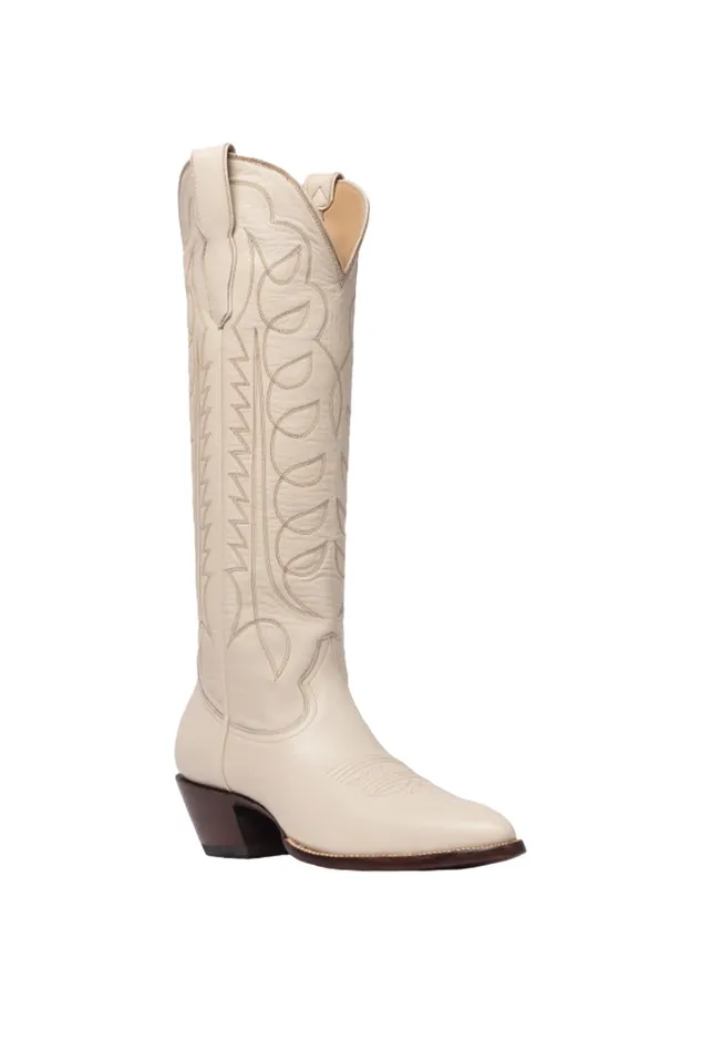 Women LoveShackFancy Shoes The Richmond Boot By City Boots Bone