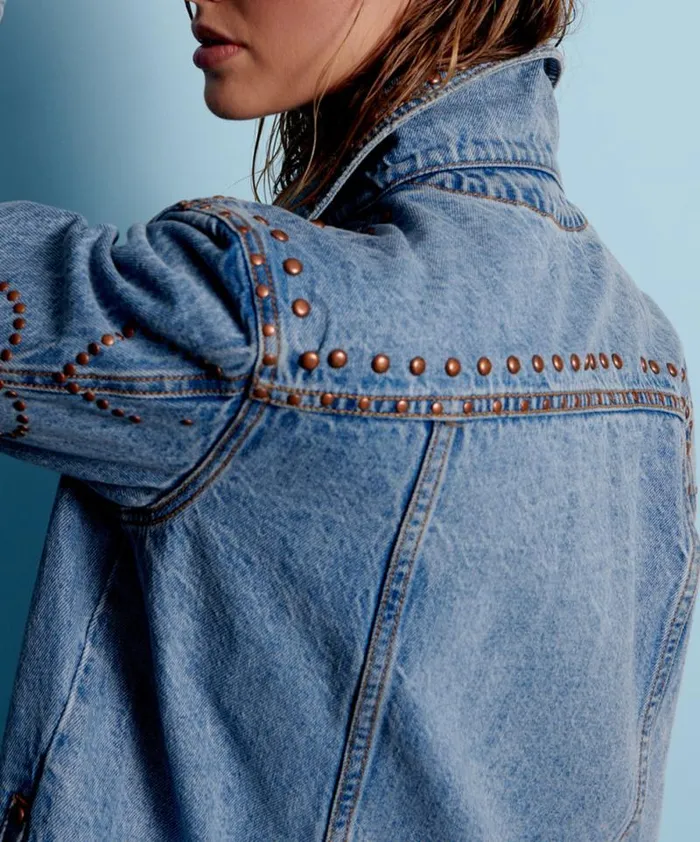 Women LUCKY BET DENIM TRUCKER JACKET One Teaspoon Denim Jackets Women LUCKY BET DENIM TRUCKER JACKET One Teaspoon Denim Jackets