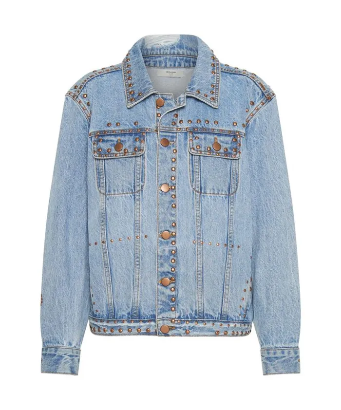 Women LUCKY BET DENIM TRUCKER JACKET One Teaspoon Denim Jackets Women LUCKY BET DENIM TRUCKER JACKET One Teaspoon Denim Jackets