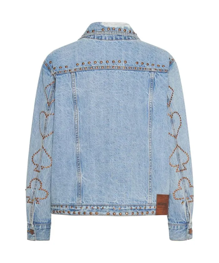 Women LUCKY BET DENIM TRUCKER JACKET One Teaspoon Denim Jackets Women LUCKY BET DENIM TRUCKER JACKET One Teaspoon Denim Jackets