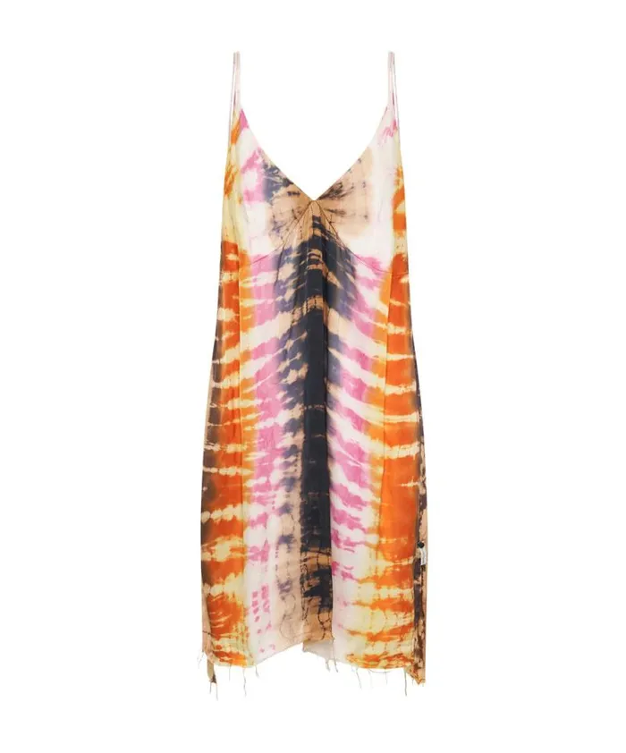 Women MAKE WAVES HAND DYED SATIN SLIP DRESS One Teaspoon Mini Dresses Women MAKE WAVES HAND DYED SATIN SLIP DRESS One Teaspoon Mini Dresses