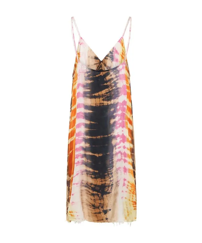 Women MAKE WAVES HAND DYED SATIN SLIP DRESS One Teaspoon Mini Dresses Women MAKE WAVES HAND DYED SATIN SLIP DRESS One Teaspoon Mini Dresses