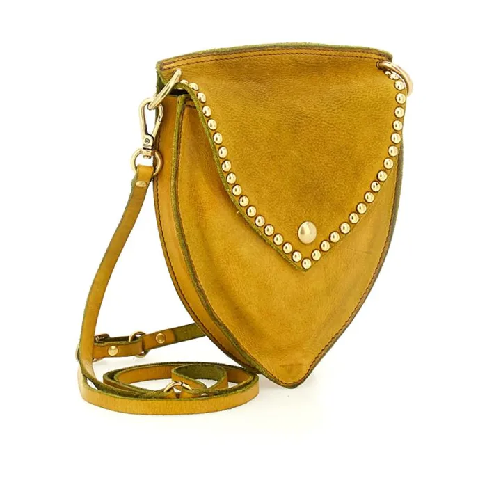 Women Malachite Yellow Campomaggi Crossbody Bags Women Malachite Yellow Campomaggi Crossbody Bags