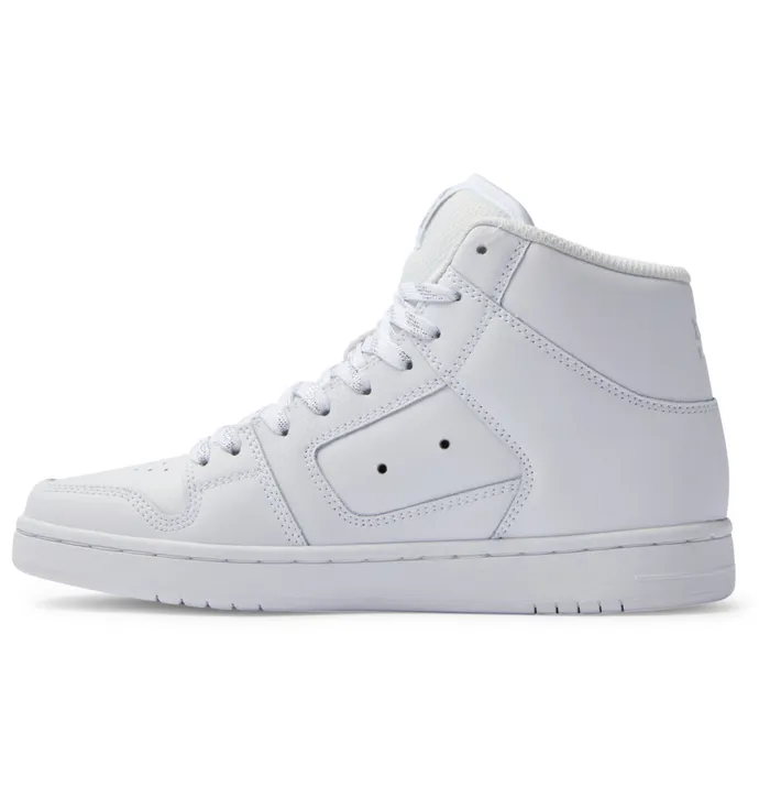 Women Manteca 4 Hi HighTop Shoes whitesilver Sneakers DC Shoes