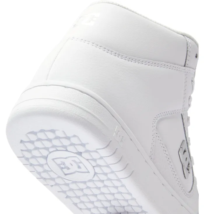 Women Manteca 4 Hi HighTop Shoes whitesilver Sneakers DC Shoes