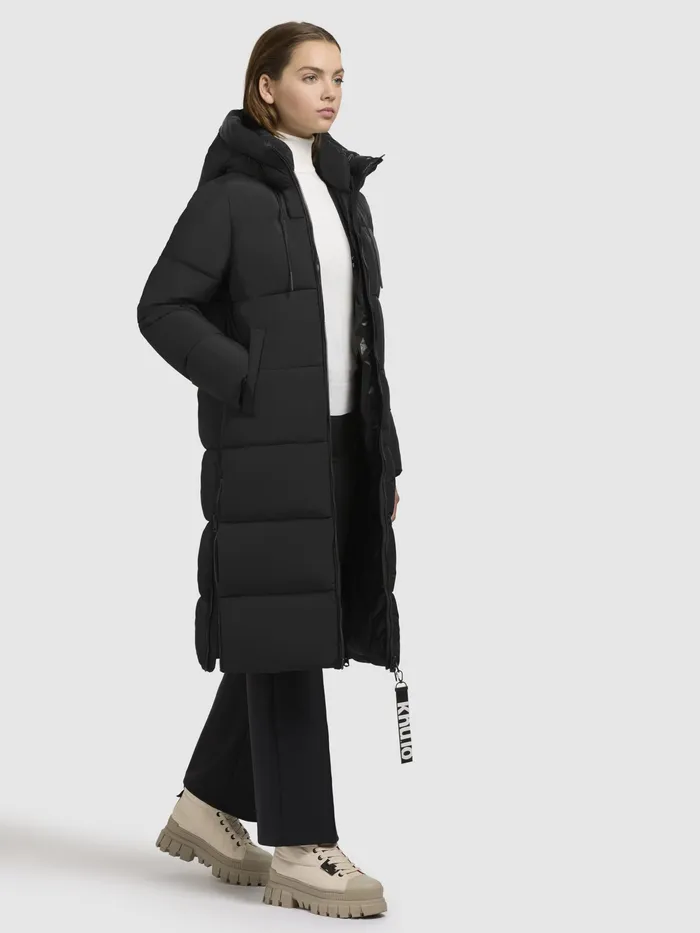Women Mantel MIRI2 Schwarz Schwarz Puffer Coats KHUJO