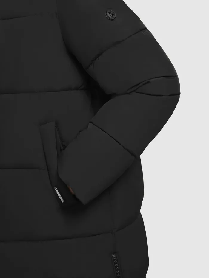 Women Mantel MIRI2 Schwarz Schwarz Puffer Coats KHUJO