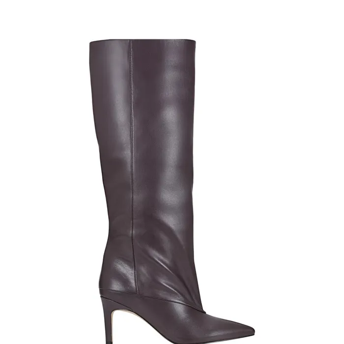 Women Marc Fisher Dress Boots Gentle Dress Boot Dark Red Leather