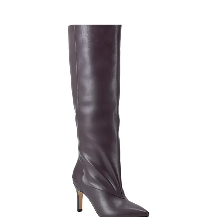 Women Marc Fisher Dress Boots Gentle Dress Boot Dark Red Leather