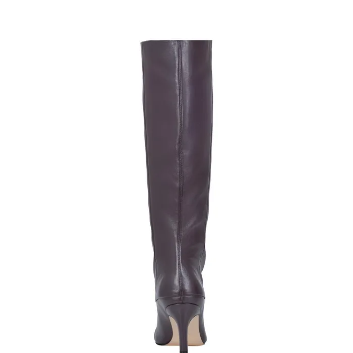 Women Marc Fisher Dress Boots Gentle Dress Boot Dark Red Leather