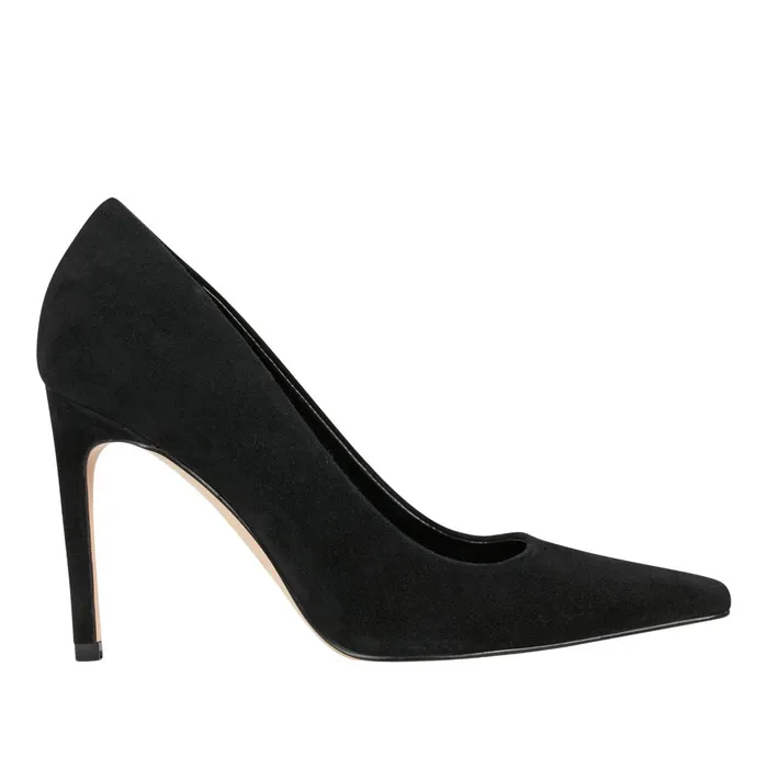 Women Marc Fisher Heels and Pumps Olivy Pump Black Suede
