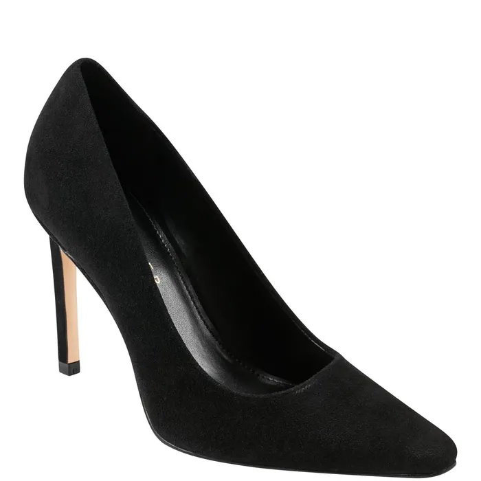 Women Marc Fisher Heels and Pumps Olivy Pump Black Suede