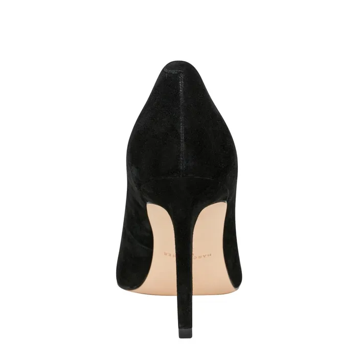Women Marc Fisher Heels and Pumps Olivy Pump Black Suede