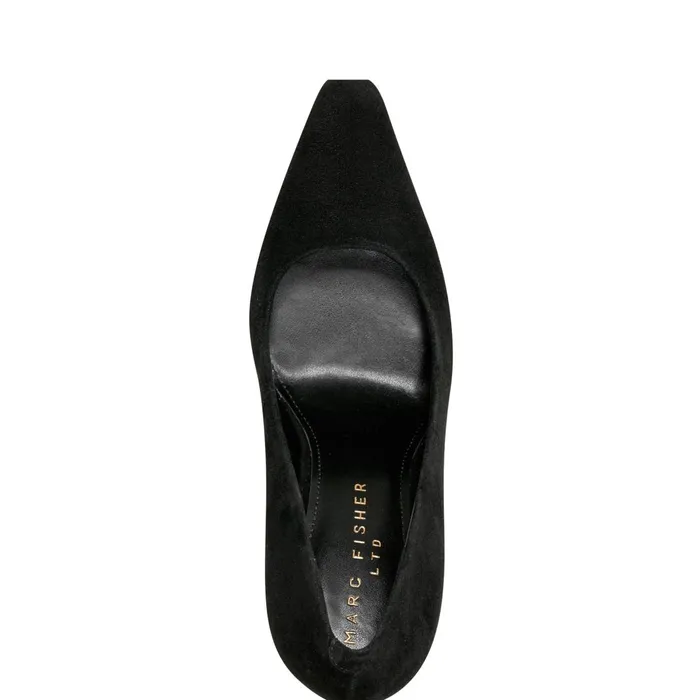 Women Marc Fisher Heels and Pumps Olivy Pump Black Suede