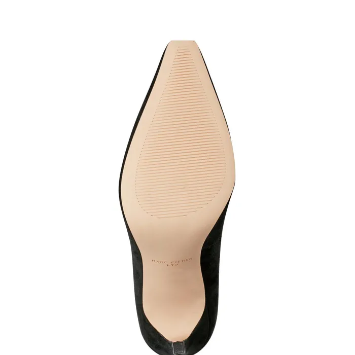 Women Marc Fisher Heels and Pumps Olivy Pump Black Suede