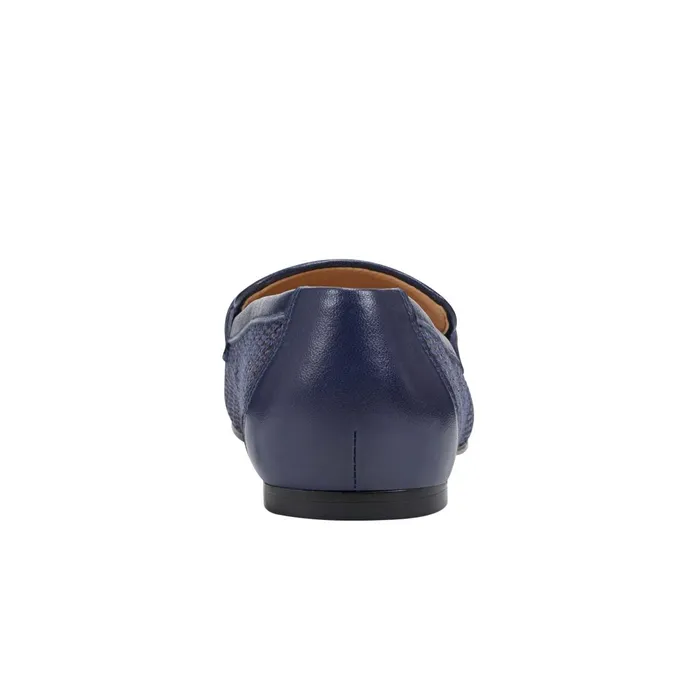 Women Marc Fisher Loafers and Flats Bleek Loafer Navy Raffia