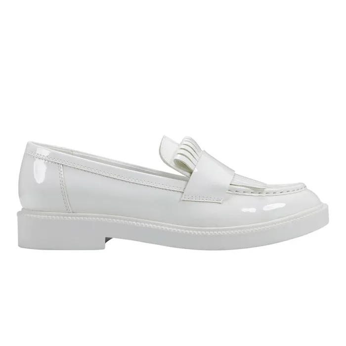 Women Marc Fisher Loafers and Flats Calixy Loafer White