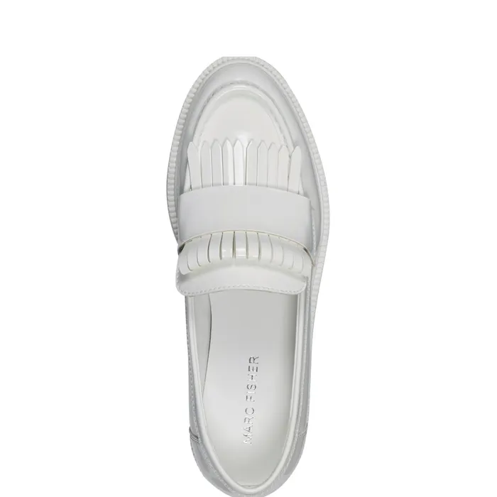 Women Marc Fisher Loafers and Flats Calixy Loafer White