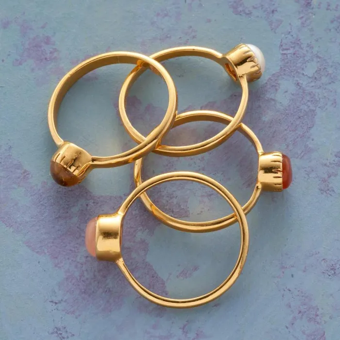 Women Marmelada Ring Set Sundance Catalog Rings