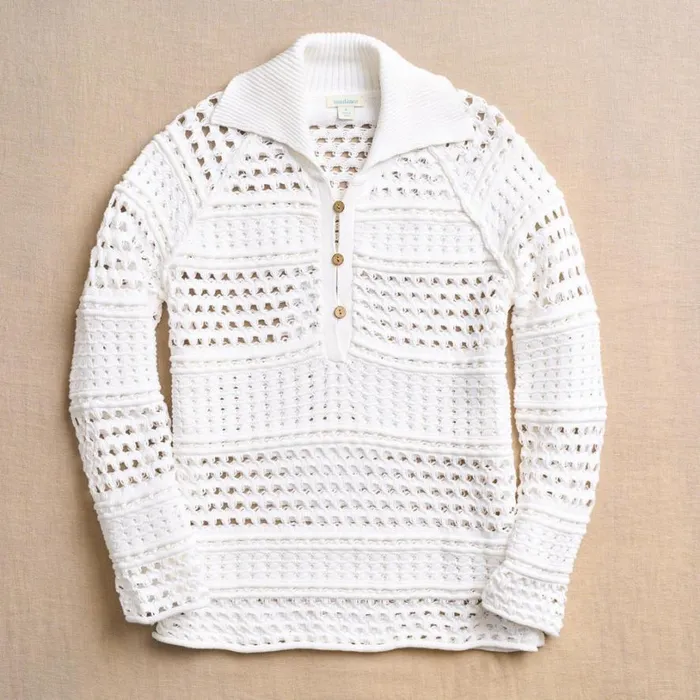 Women Mayumi Sweater Navy Sundance Catalog Sweaters