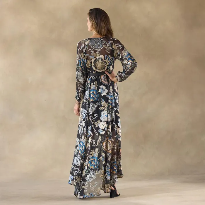 Women Melina Maxi Dress Floral Sundance Catalog Dresses and Jumpsuits