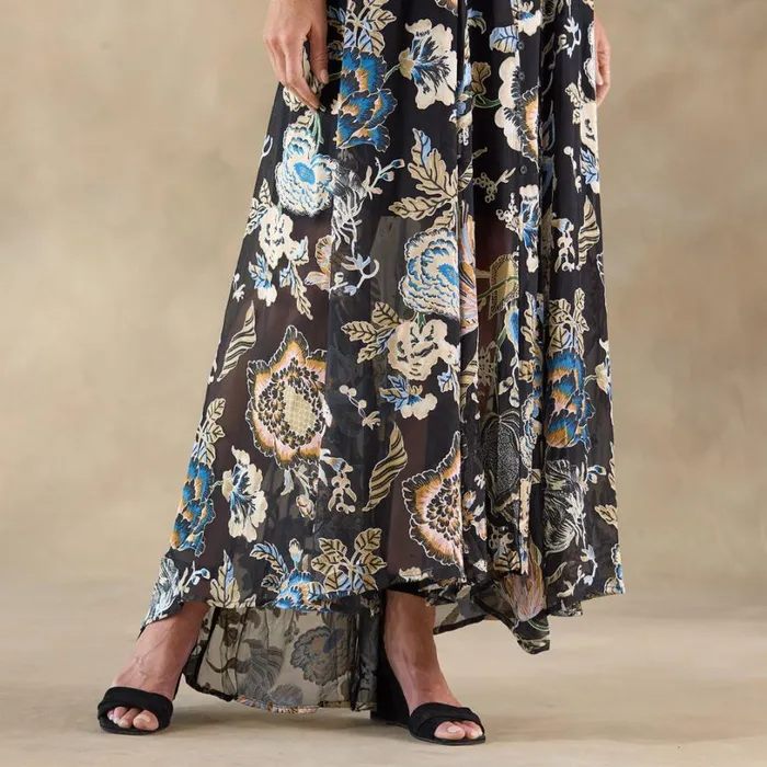 Women Melina Maxi Dress Floral Sundance Catalog Dresses and Jumpsuits